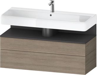 Duravit Qatego Mueble Bajo Lavabo, 1 Extra&iacute;ble Y 1 Caj&oacute;n, - Duravit