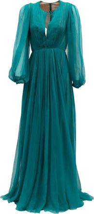 Valentino Garavani Jurken - Dames - Avondkleed - Groen - XS - Kleedjes
