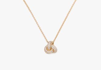 Kate Spade New York Double Knot Pave Pendant