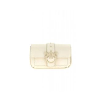 Pinko Pinko, Dames, Tassen, Wit, Maat: ONE Size Katoen