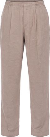 Hev&ograve; Torrecanne Chino Trousers In Fluid Modal Fabric