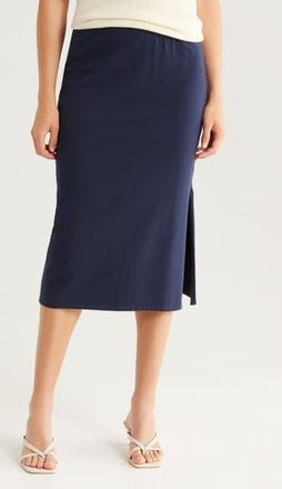 Caslon Knit Pencil Skirt in Navy Blazer at Nordstrom Rack, Size Xx-Small