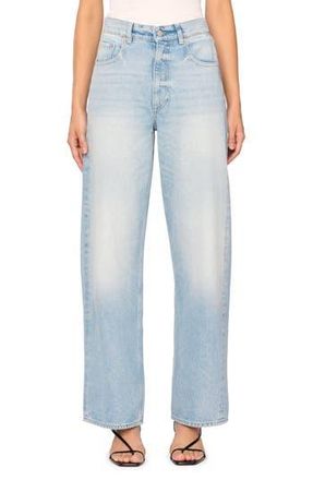 DL1961 Taylor High Waist Barrel Jeans in Vintage Light Vintage at Nordstrom Rack, Size 32