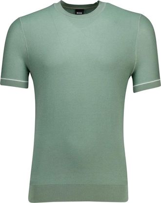 HUGO BOSS Tops, Heren, Groen, L, Groene T-shirt