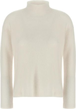 Max Mara Orlaya Sweater - Dames - Cashmere truien - Wit - L - Kasjmier - Truien & Vesten