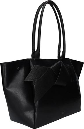 Ted Baker Sophian Knot Bow Extra Large Tote - Dames - Shoppers - Zwart - ONE Size - Katoen - Tassen