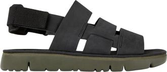 Camper Leren Open Sandalen - Heren - Sandalen - Zwart - 41 EU - Leer - Schoenen