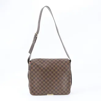 Louis Vuitton Damier Brown Damier Canvas Damier Canvas Shoulder Bag (Pre-Owned)