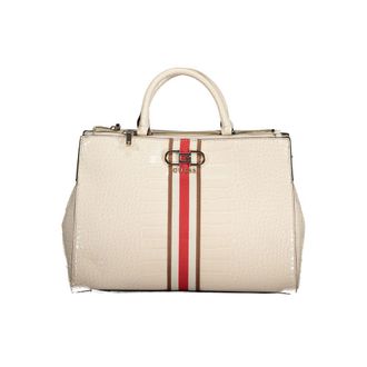Guess Beige Polyurethane Women Womens Handbag