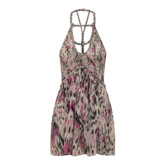 Isabel Marant Isabel Marant, Short Dresses, female, Multicolor, Size: S Rozilda Mini Dress with Braided Straps