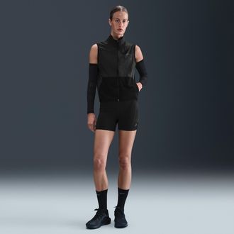 Nike Womens Trail Dri-FIT High-Waisted 4 Tight Running Shorts in Black | HV2352-010