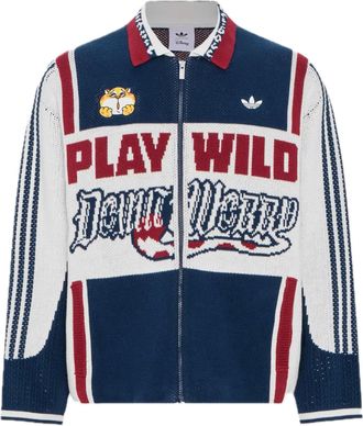 adidas Wild Sweater Asia Sizing Off White Navy KX4896