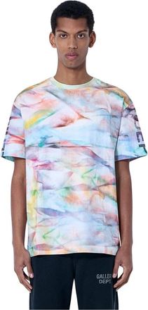 Gallery Dept. Abstract Print T-Shirt - Heren - T-shirts - Veelkleurig - 2XL - Katoen - Tops