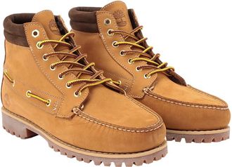 Timberland Mens Authentic Mid Nubuck Wheat Boots 10 UK