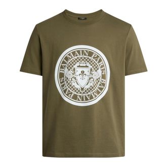 Balmain Hombre, Camisetas, Verde, Talla: 3XL