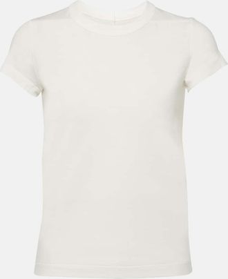 Rick Owens Cropped cotton jersey T-shirt