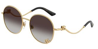 Dolce & Gabbana DG2324 02/8G Womens Sunglasses Gold Size 56