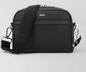 HUGO BOSS messenger bag adjustable and detachable strap hardware