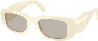 Prada PR 17WS 21D5J2 49mm Womens Rectangle Sunglasses