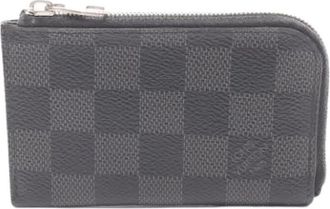 Louis Vuitton Pre-owned Wallets, male, Black, Size: ONE SIZE Pre-owned Coin Purse