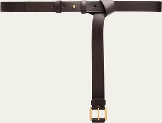 Michael Kors Jodi Leather Trouser Belt