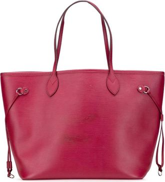 Louis Vuitton Pre-owned Leren Tote Bag - Dames - Vintage Shopper - Roze - ONE Size - Leer - Vintage
