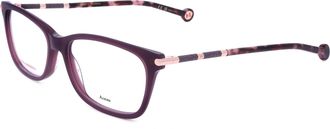 Carolina Herrera Womens 53 mm Violet Havana Eyeglasses