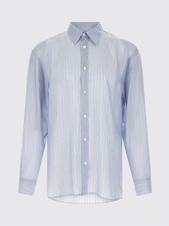 Dries Van Noten Camicia Dries Van Noten in cupro a righe