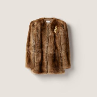 Miu Miu Shearling fur jacket
