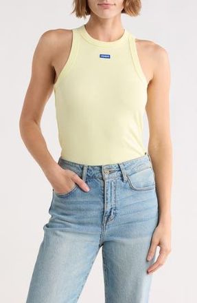 BOSS Easy Tank in Light/Pastel Yellow at Nordstrom Rack, Size Xx-Small
