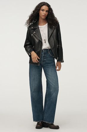 Pistola Denim Tate High-Rise Wide-Leg Jeans