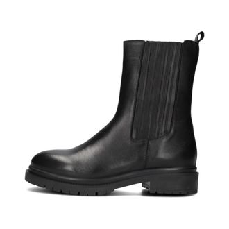 Inuovo Inuovo, Schoenen, Dames, Zwart, 40 EU, Leer, Stijlvolle Chelsea Boots voor Vrouwen