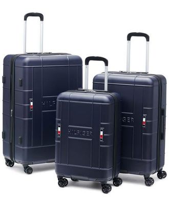 Tommy Hilfiger Big H 3 Piece Luggage Set in Navy at Nordstrom