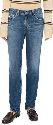 AG - Adriano Goldschmied Sandra Low Rise Slim Straight in 10 Years Illiad Womens Jeans 10 Years Illiad : 27 31, Cotton/Denim/Elastane