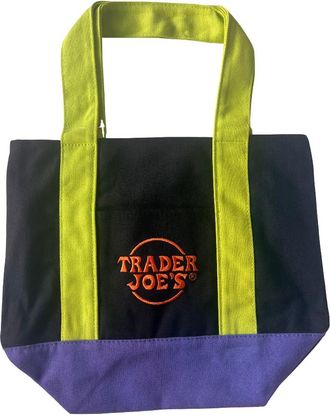 Generic Trader Joes Mini Tote Shopping Bag Limited Edition Autum Green
