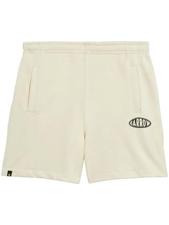 Barrow logo-print track shorts - Neutrals