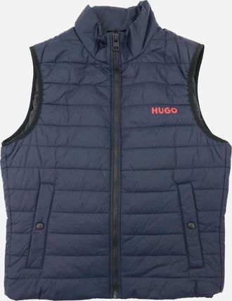 HUGO BOSS Mens Hugo Bentino2221 Padded Gilet Dark Blue 405 - Navy - Size: Regular/36