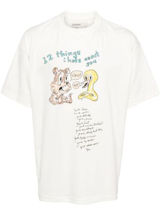 DOMREBEL T-shirt Things - Toni neutri