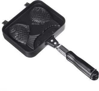 OEM Sart&eacute;n Para Tortitas Taiyaki - Gofrera Doble Con Forma De Pez Para Cocinar En Casa Y Preparar Postres