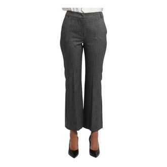 iBlues Iblaustero Broek - Dames - Broeken - Grijs - Maat: 2XS Viscose
