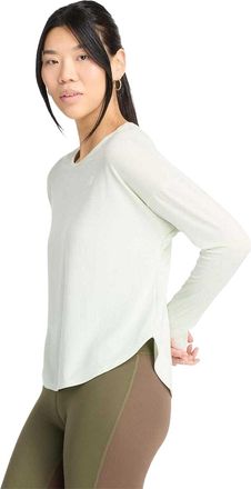 New Balance Dames/Dames T-Shirt (Munt)