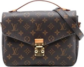Louis Vuitton Pre-owned Handbags, female, Brown, Size: ONE SIZE Pre-owned Vintage Fabric Handbag