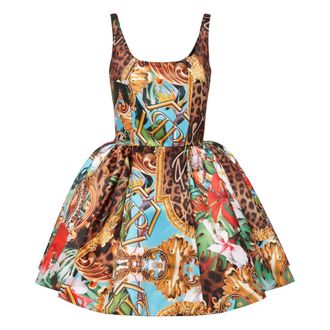 Philipp Plein Dames, Jurken, Veelkleurig, Maat: XS Poliester