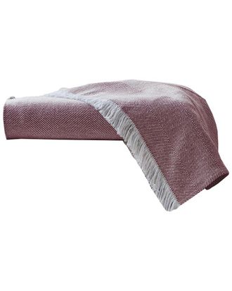 DownTown Company Herringbone Cotton Throw