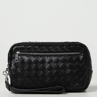 Bottega Veneta Intrecciato Leather Pouch With Wristlet