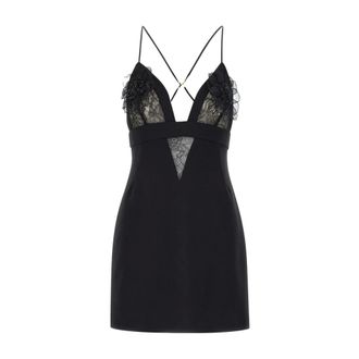 Elisabetta Franchi Party Dresses, female, Black, Size: L Stylish Dresses for Every Occasion