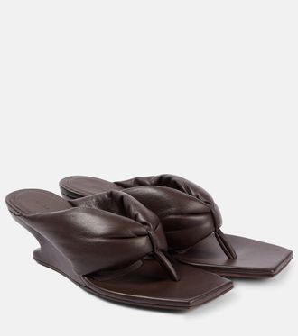 Rick Owens Cantilever 45 leather thong sandals