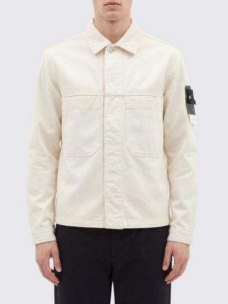 Stone Island Giacca camicia in cotone
