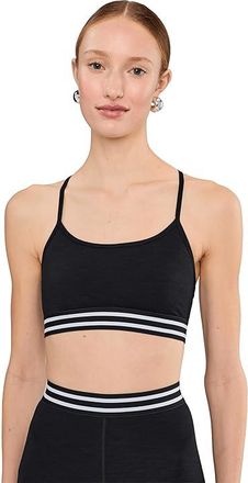 SPLITS59 Cali Active Rib Bra Womens Bra Black : XL, Polyester/Spandex