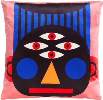 QEEBOO Cojín Oggian Face (45x45 cm)